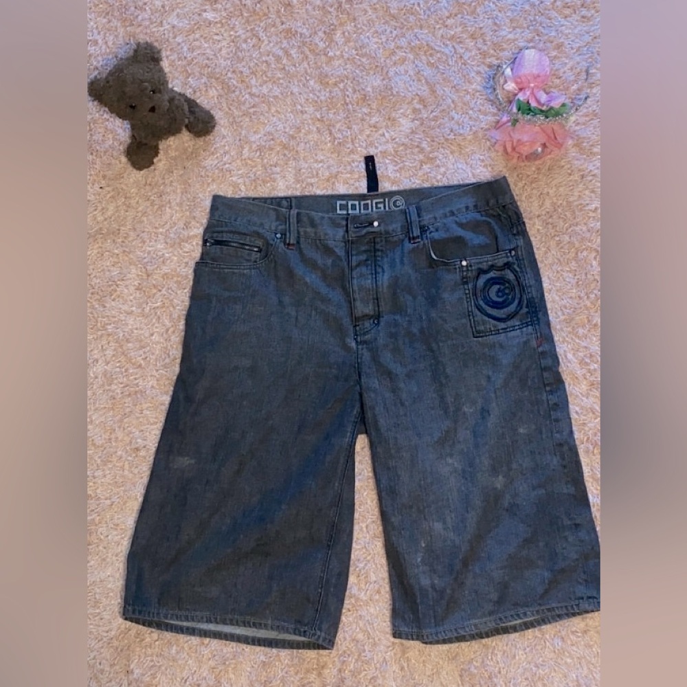 COOGI Charcoal Denim Shorts